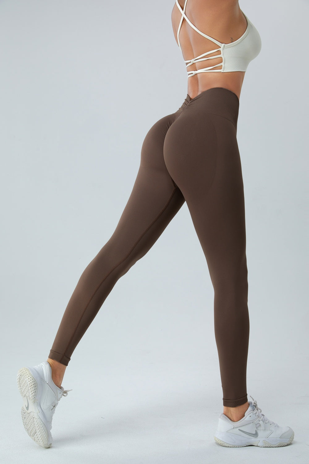 Ruched High Waist Active Leggings